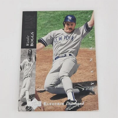 1994 Upper Deck ELECTRIC DIAMOND #112 Wade Boggs New York Yankees - Image 1 of 2