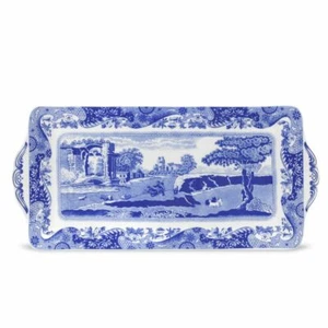 Spode Blue Italian Sandwich Tray - Picture 1 of 2