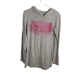 Cirque du Soleil Sweatshirt Women's Medium Beige Rhinestone Hoodie Pullover Top - Picture 1 of 8
