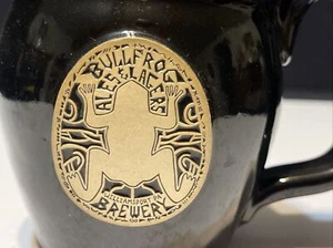 Bullfrog Ales & Lagers Brauerei Keramik Bierkrug Made in Williamsport PA USA - Bild 1 von 3