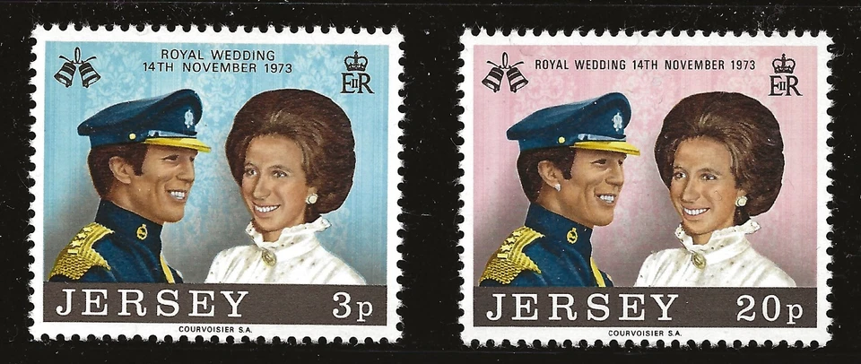 Jersey Scott #89-90, Singles 1973 Complete Set FVF MNH - Image 1 of 1