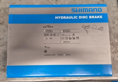 Shimano GRX ST-RX400 10 Speed shifter and Front Brake set RRP £239.99 - Image 1 of 3