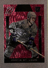2010-11 Panini Zenith Hockey #99 Martin St. Louis Red Hot Parallel SP 