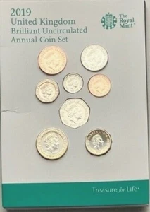 The Royal Mint 2019 United Kingdom Brilliant Uncirculated Annual Coin Set - Picture 1 of 7