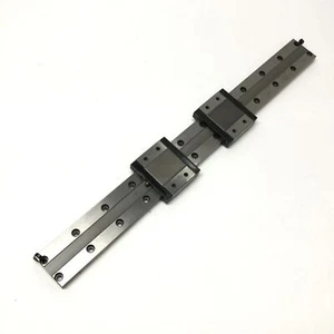 IKO LWLF42B Linearbewegungs-Kugellager-Gleitwagen (x2) auf 450 mm Führungsschiene - Bild 1 von 5
