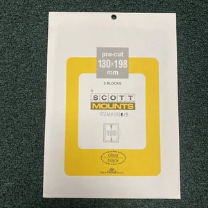 Supporti PRINZ Scott #999 - NERO - 130x198mm - 5 blocchi - Foto 1 di 1