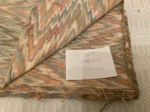Vintage cotton upholstery fabric jacquard 50" x 28" - Picture 1 of 6