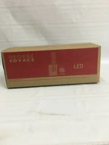 *NEW-Sticker Damage*Kovacs P5040-077-L 1-Light Compliant LED Wall Sconce-Chrome - Picture 1 of 4