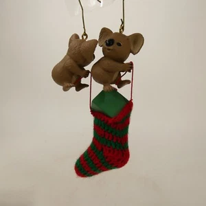 1990 Hallmark Keepsake STOCKING PALS 2 Koalas Original Box QBK03 - Picture 1 of 19