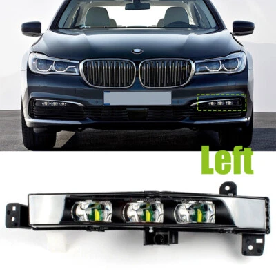 1 Pcs For BMW G11 G12 740i 750i 2016 2017 2018 Front LED DRL Fog Lights Lamp LH - Image 1 of 4