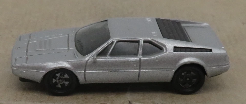 Micro Herpa Ho 1/87 BMW M1 Grigio IN Metallo No. Box - Immagine 1 di 4
