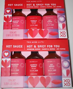 Ten Acre Hot Sauce (6-BOTTLES) Scorpion Pepper - Chipotle Pepper - Hot Pepper - Picture 1 of 4