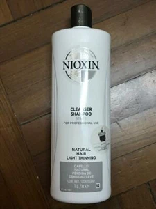 Champú Limpiador NIOXIN System 1 PASO 1 (ADELGAZAMIENTO LIGERO DEL CABELLO NATURAL) 1000 ml - Imagen 1 de 1