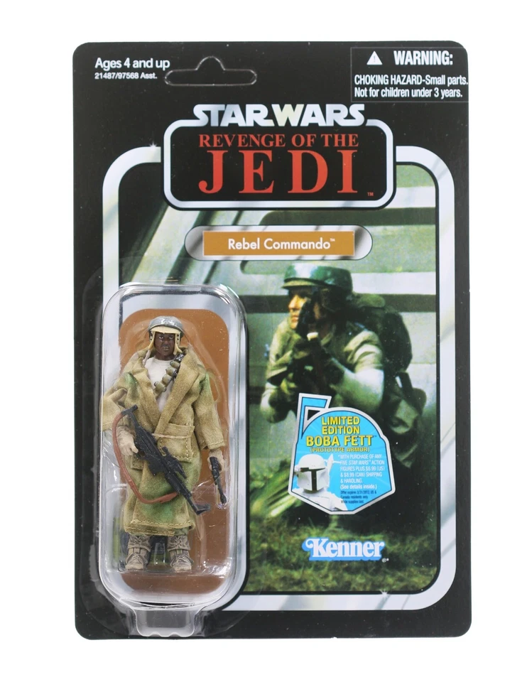 Star Wars Vintage Collection Return of The Jedi Rebel Commando Vc26 2010 ROTJ
