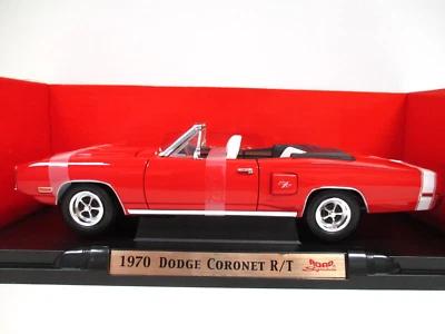 YAT MING ROAD SIGNATURE - 1970 DODGE CORONET R/T convertible - fundido a presión 1/18 Foto 1 de 4
