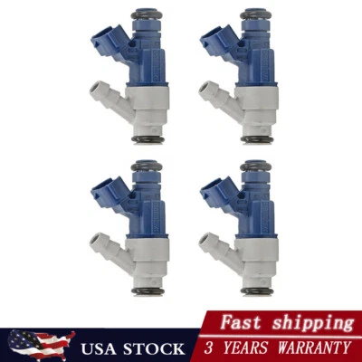 Juego 4 inyectores de combustible 0280155995 para Volkswagen Golf Beetle Jetta 2000-05 2,0 L I4 Foto 1 de 4