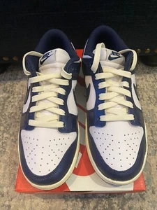 Nike Dunk Low Vintage Navy Women FN7197-100 size 7 - Picture 1 of 8