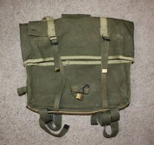 Original US WWII USMC Marine Corp Field Pack Backpack