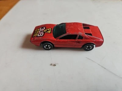 1977 Hot Wheels Racebait Ferrari 308 Red Diecast Hong Kong The Hot Ones - Image 1 of 4