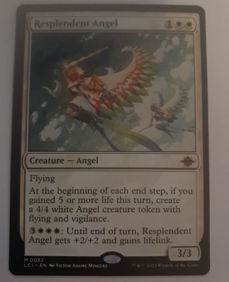 Resplendent Angel NM/M Magic the Gathering The Lost Caverns Of Ixalan LCI MTG - Image 1 of 2