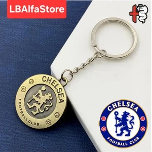 Chelsea Fc / Football Metal Keyring/keychain - Picture 1 of 3