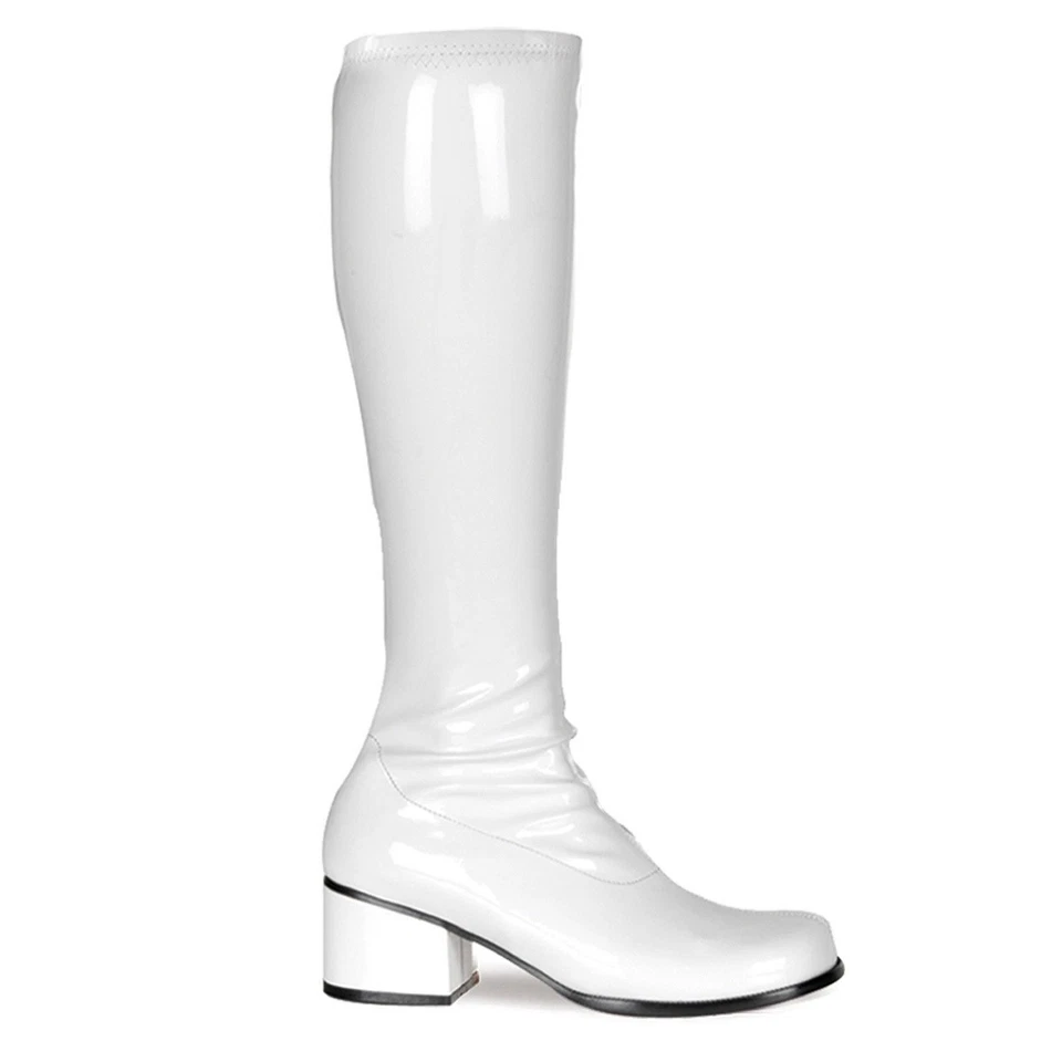 Pleaser Funtasma 70S Disco Block Heel Knee High Gogo Boots Adult Women Retro30X - Image 1 of 1