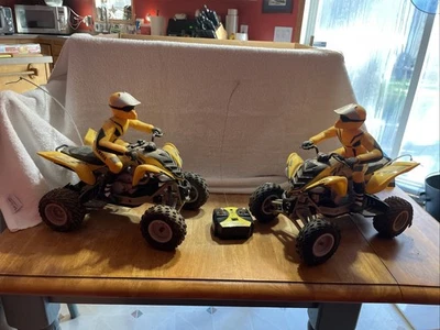 Yamaha RC ATV SZ23357R49 49MHz As Is/ Parts Only. Pair Plus 2 Controllers. - Image 1 of 4