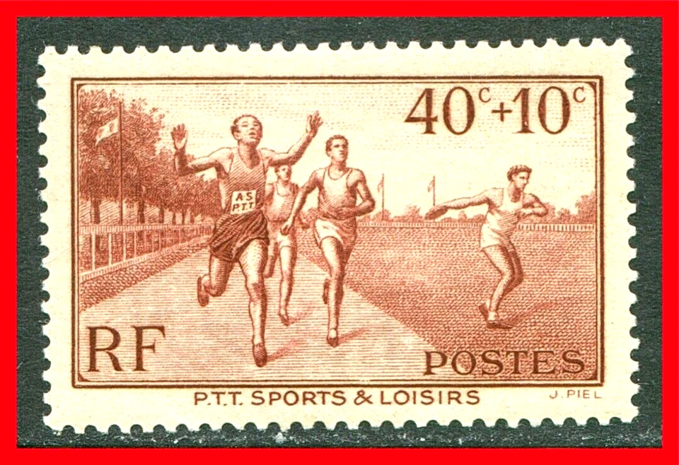 France Semi-postal Stamp Scott B61, Mint!! F1273b - Image 1 of 1