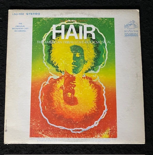 Hair The American Tribal Love Rock Musical Vinyl Record LP - VG LSO-1150 Stereo - Image 1 of 3