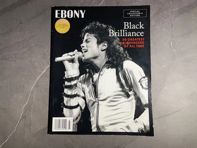 EBONY Special: BLACK BRILLIANCE magazine  50 greatest Male Singers MJ Al Green - Image 1 of 2