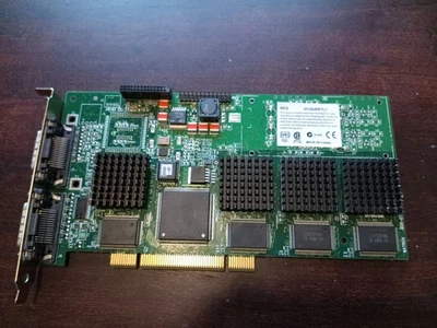 MGI Matrox MGA G200 (G2QUADP-PL/7) 32MB SGRAM PCI Graphics Card 1920x1200 - Image 1 of 4
