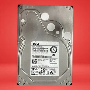 Dell 2TB 3.5" SATA 7200RPM Desktop Internal HDD Hard Drive Tested Fast Ship - Picture 1 of 3