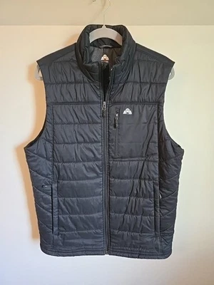 EMS Men’s Primaloft Puffer Vest Eastern Mountain Sports Full Zip Large Hike Warm - Image 1 of 4