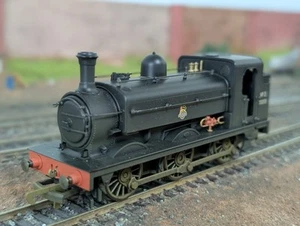 Hornby R2401 BR Black 0-6-0ST Class J52 Locomotive '2' Weathered - Picture 1 of 10