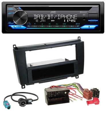 JVC Bluetooth MP3 USB DAB CD Autoradio für Mercedes CLK W209 ab 06 Coupe 04-09 C - Bild 1 von 4