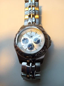 Reloj de buceo Fossil azul para hombre/mujer #BQ-9165 WR a 100M - Imagen 1 de 5