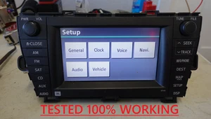 TESTED 2011 Toyota Prius OEM JBL Navigation RADIO STEREO 86120-47390 - Picture 1 of 5