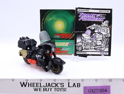 G2 Road Pig Laser Cycles 100% Complete 1994 Hasbro Transformers Figure WORKS - Image 1 of 4