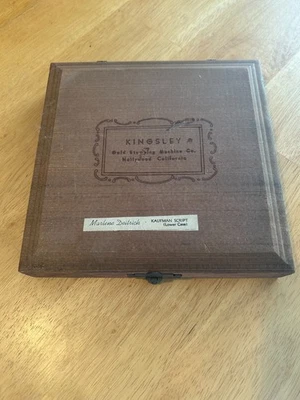 Juego tipo sello Kingsley Gold Kaufman Script - Estampado en caliente - Repujado - ¡LIMPIO! Foto 1 de 4