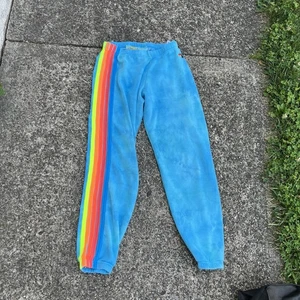 aviator nation 5 Streifen Jogginghose Neon Blau Gr. S - Bild 1 von 9