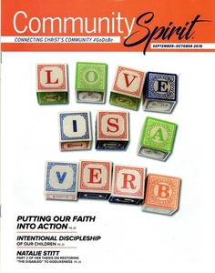 Community Spirit Magazine Sept/Oct 2019 Love Is a Verb Natalie Stitt Tulsa Relig - Foto 1 di 3