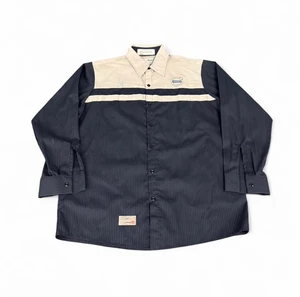 Vintage Volkswagen fathers & sons red kap workwear Longsleeve shirtSize:Large - Picture 1 of 6