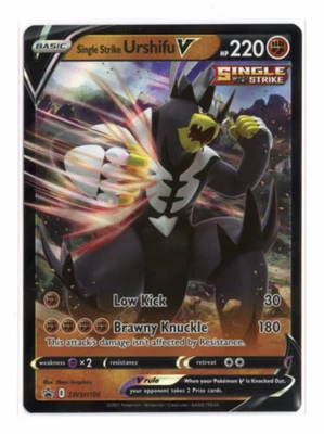 Single Strike Urshifu V SWSH106 Promo Holo SWSH: Sword & Shield Promo Cards Po - Image 1 of 2