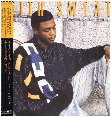 Keith Sweat - Make It Last Forever '87 LP JAPAN PROMO ORG!NM/EX+ - Image 1 of 4