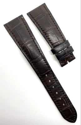 Patek Philippe 21mm x 16mm Brown Alligator Watch Strap Band D B37 Authentic OEM - Image 1 of 4