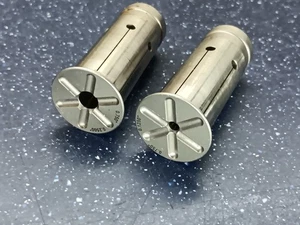 1/8" & 1/4" 2pc Lot of Collet Sleeves Milling Chuck Adapter Tool Holder .125 .25 - Picture 1 of 4
