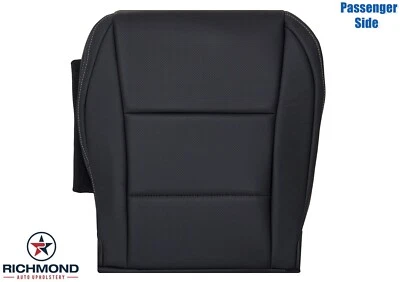For 2013-2020 Lexus GS-Passenger Side Bottom PERFORATED Leather Seat Cover Black - Image 1 of 4