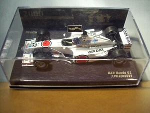 1/43 MINICHAMPS 409 000022 SUZUKA LEGENDS BAR HONDA 02 2000 JACQUES VILLENEUVE  - Picture 1 of 4