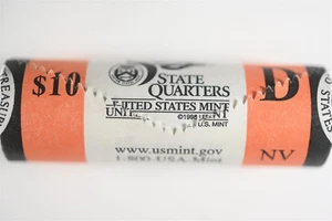 2006 D Nevada 50 states quarter roll in original Mint wrapper - Picture 1 of 4