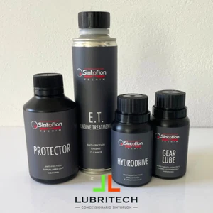 Sintoflon ET 250 ml. + PROTECTOR 250 ml. + GEAR LUBE 125 ml. + HYDRODRIVE 125 ml - Foto 1 di 24
